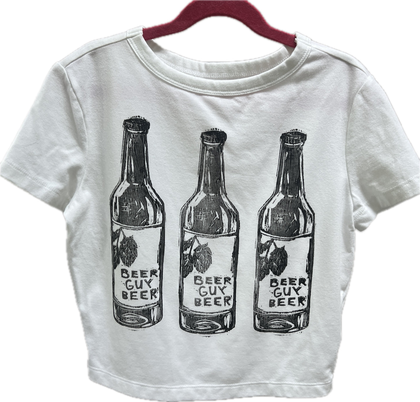 Beer Guy Beers Cropped Tee